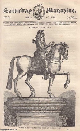 Statue of King Charles the First, at Charing Cross; The. Saturday Magazine.