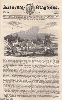 Item #249145 Cawnpore in the East Indies; The Sugar Cane, Cultivation and Manufacture, with some...