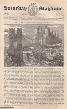 Item #249152 The Castle and Bridge of Conway, North Wales; The Migratory Locust; On Hats;...