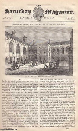 Item #249207 Christ's Hospital, London, The Old Hall and Whittington's Library; Gems and Presious...
