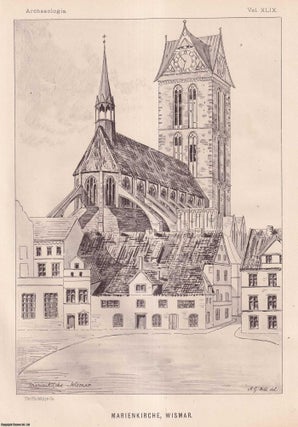 Item #251510 The Ecclesiology and Architecture of some Towns in Mecklenburg and Pomerania. An...