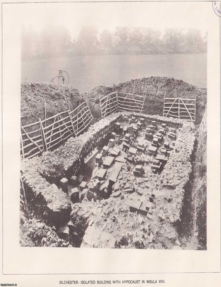 Item #251657 1897, Excavations on the site of the Roman city at Silchester, Hants. An article...