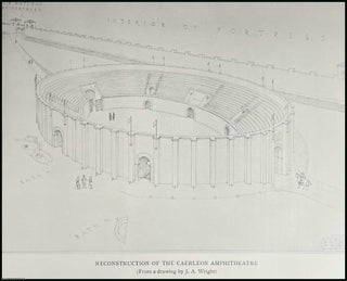 Item #251964 The Roman Amphitheatre at Caerleon, Monmouthshire. An original article from the...