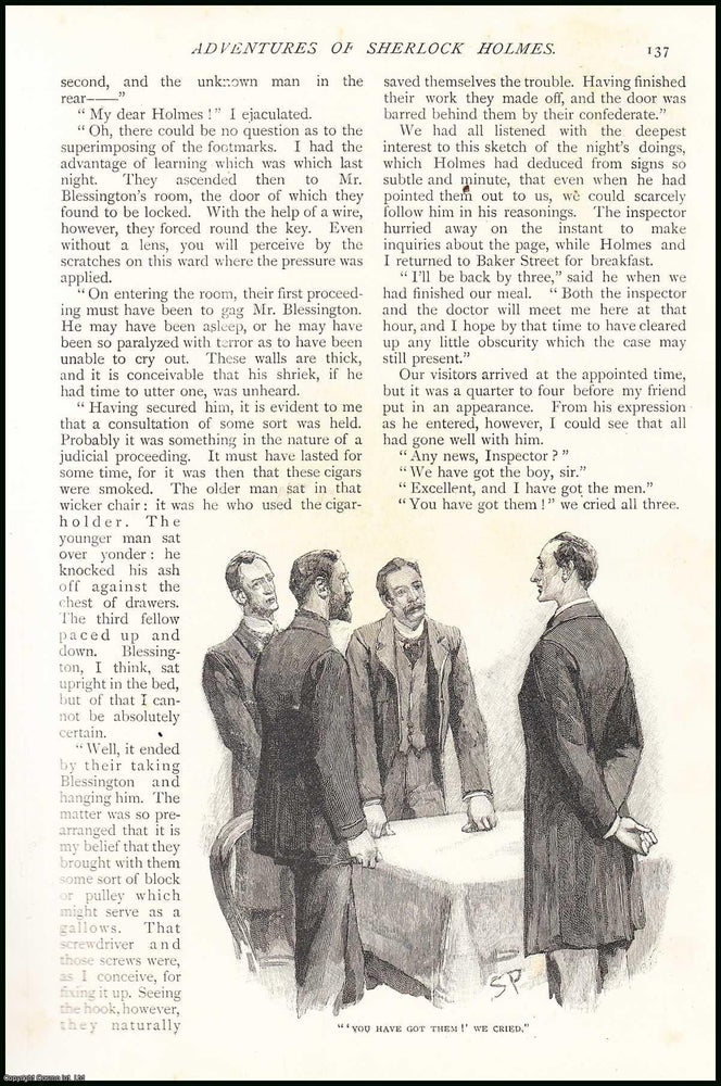 Item #252274 The Adventure of The Resident Patient, by A. Conan Doyle. The Adventures of Sherlock Holmes. An uncommon original article from The Strand Magazine, 1893. Arthur Conan Doyle.