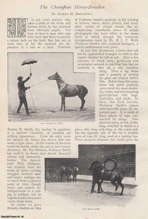 Item #253152 Norton B. Smith : The Champion Horse-Breaker. An uncommon original article from The...