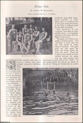 Item #253303 Water-Polo : the Cygnus Swimming Club of Tunbridge Wells, Captained by Mr. W....