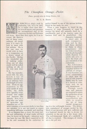 Item #253333 The Champion Orange-Peeler. Mr. Birch. An uncommon original article from The Strand...