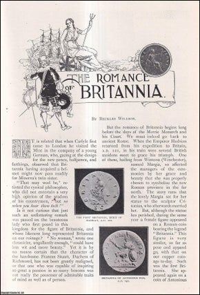Item #253500 The Romance of Britannia. An uncommon original article from The Strand Magazine,...
