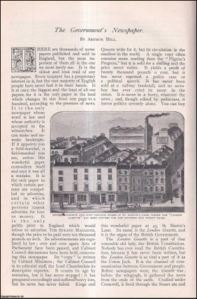 Item #253553 The Government's Newspaper. The London Gazette. An uncommon original article from...