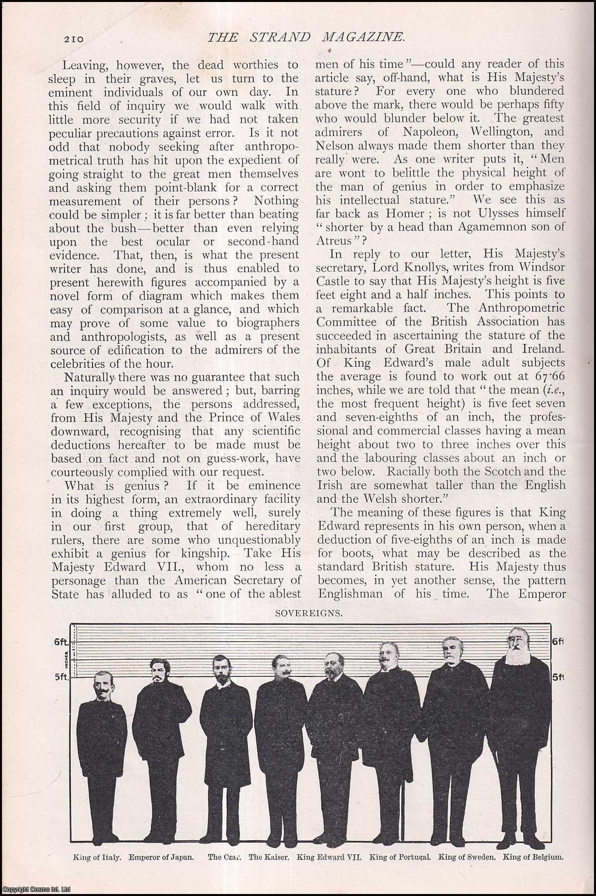 Inches &amp; Eminence. The Theory of Intellectual greatness based on the ...