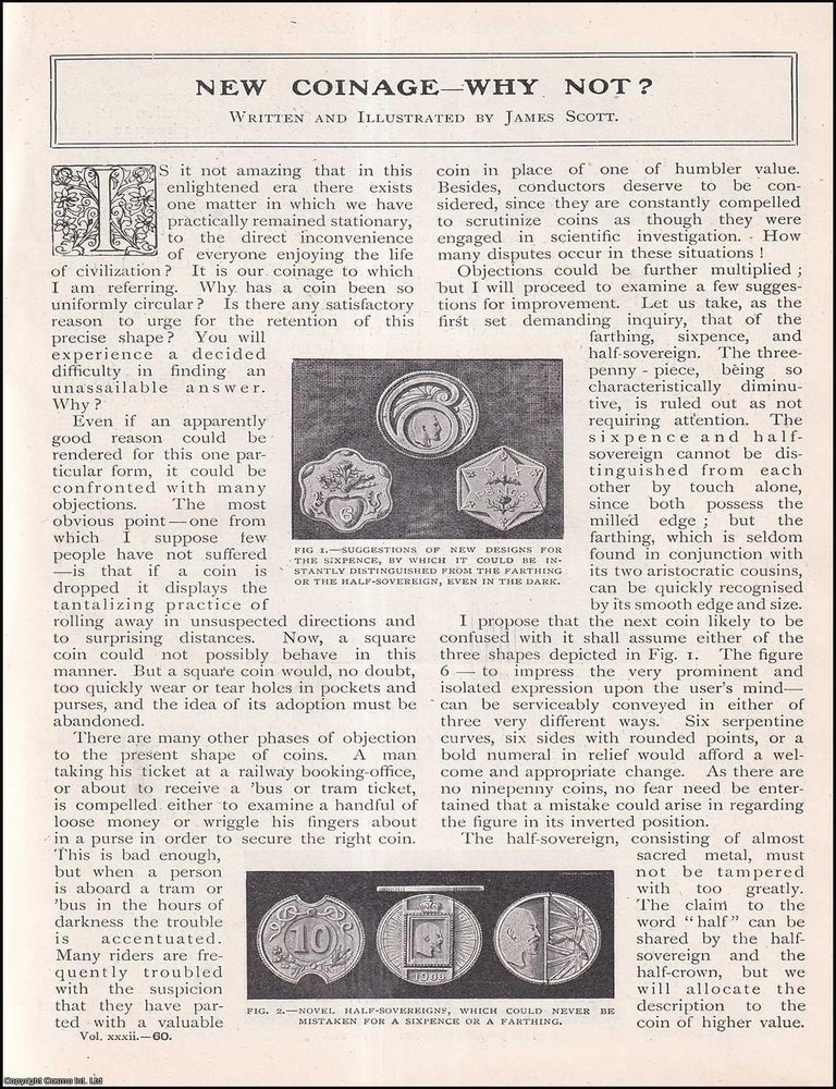 Item #253842 New Coinage, Why Not ? The Strand Magazine : Distinctive, captivating, and brimming...