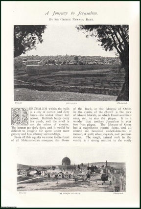 A Journey To Jerusalem. An uncommon original article from The. Bart Sir George Newnes.