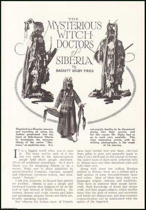 Item #255832 The Mysterious Witch-Doctors of Siberia. An uncommon original article from the Wide...