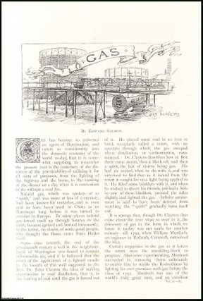 Item #256874 Gas, Natural Gas. An original article from The Strand Magazine, 1892. Edward Salmon