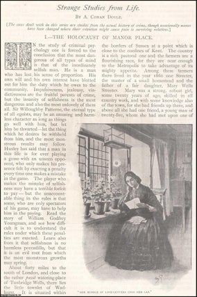 Item #257044 The Holocaust of Manor Place, by A. Conan Doyle. An uncommon original article from...