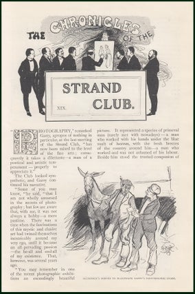 Item #257491 The Chronicles of The Strand Club - 19. An original article from The Strand...