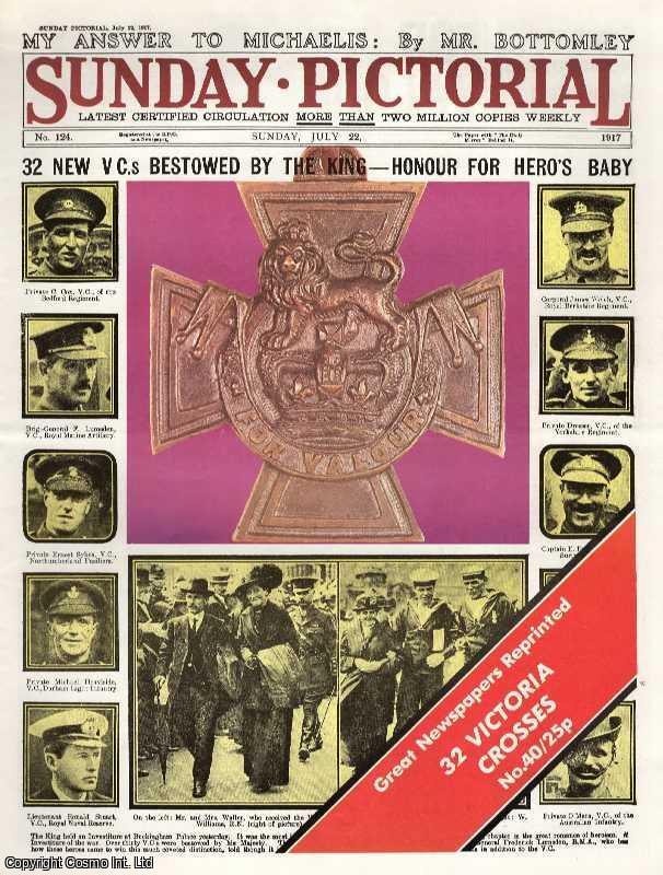 Item #257922 32 Victoria Crosses. 32 New VCs Bestowed By The King. Sunday Pictorial. Sunday, July...