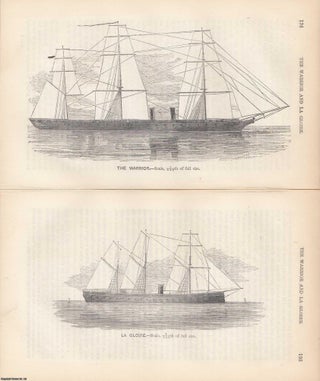 Item #258002 The Warrior and La Gloire [Ironclad Ships], 1861: On a Further Reconstruction of The...