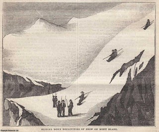Item #258386 Some Account of Chamouni and Mont Blanc. An illustrated three part article contained...