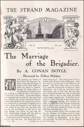 Item #259468 The Marriage of the Brigadier, by A. Conan Doyle. An uncommon original article from...
