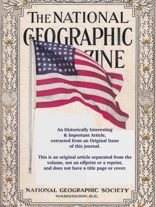 Item #260223 Our Narrowing World: The Story of The New National Geographic Map. An original...