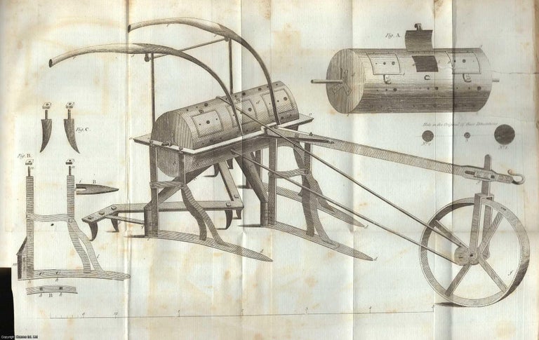 Item #263532 A Letter on the Construction and Use of the improved Foot Plough. A rare original...