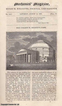 Item #265809 The Coliseum, Regent's Park; Rotary Steam Engine; Oxygen; Machine and Engine;...