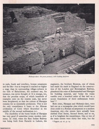Item #267146 The Cities of The Indus. Part 1. An original article from History Today magazine,...
