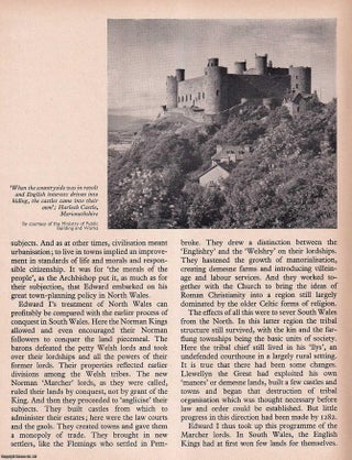 Item #267311 Edward I and The Castles of North Wales. An original article from History Today...