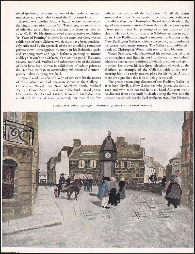 Item #268219 The Redfern Gallery, 27 Old Bond Street, London. An original article from The Studio...