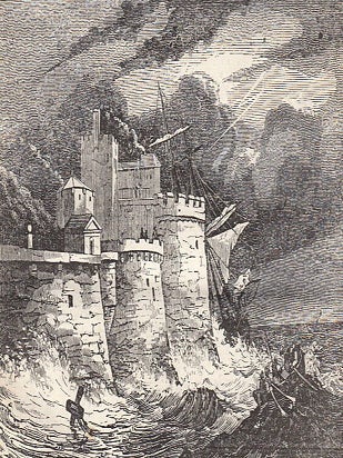Nine Days in Normandy, street in Rouen. A complete rare weekly issue of the Saturday Magazine, 1836.