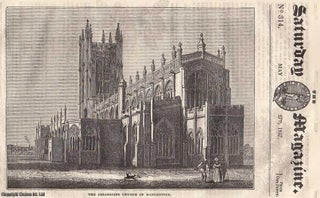Item #269948 The Collegiate Church of Manchester; A Blind Harper of Aberystwith; Magnesia;...