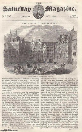 Item #269987 The Castle of Heidelberg, part 1; Illustrations of The Bible from The Monuments of...