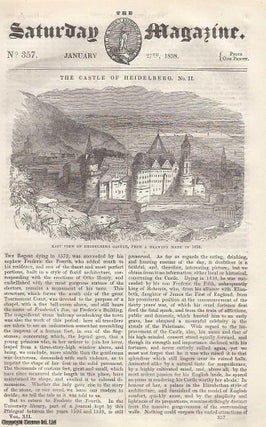 Item #269989 The Castle of Heidelberg, part 2; Illustrations of The Bible from The Monuments of...