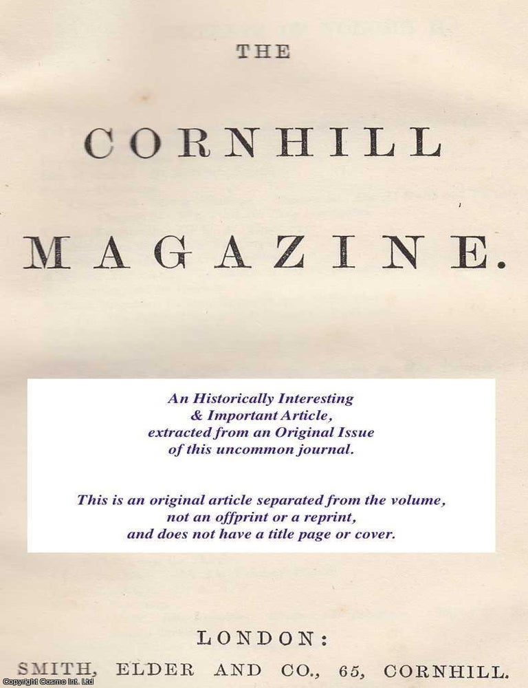 Item #275843 In Quest of Diamonds. An uncommon original article from the Cornhill Magazine, 1871. John Robinson.