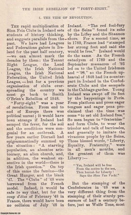 Item #276891 The Irish Rebellion of 1848. An original article from the Blackwood's Edinburgh...