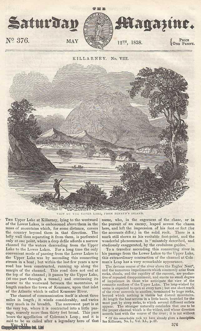 Killarney: The Upper Lake at Killarney, part 8; Illustrations of The ...