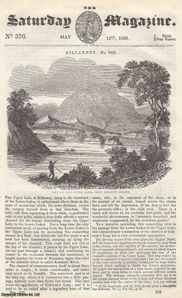 Killarney: The Upper Lake at Killarney, part 8; Illustrations of. Saturday Magazine.