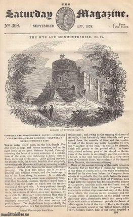 The Wye and Monmouthshire, part 4: Goodrich Castle, Goodrich Court. Saturday Magazine.