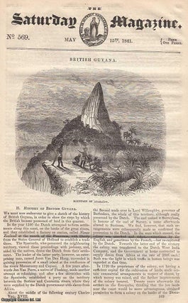 British Guyana: History of British Guyana; Druidical Remains in England. Saturday Magazine.