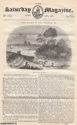 Item #281167 The Banks of The Thames, part 3; Chess: Biographical Sketch of Philidor; The Origin...