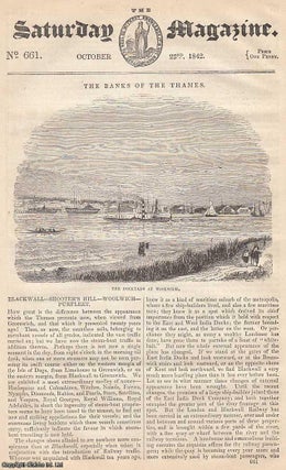Item #281253 The Banks of Thames: Blackwall, Shooter's Hill, Woolwich, Purfleet; Old English...