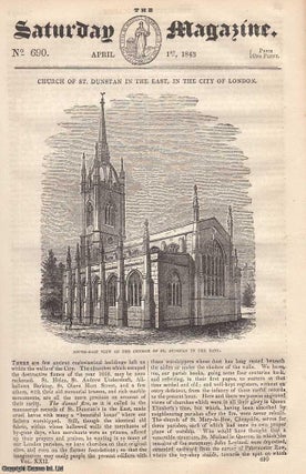 Item #281277 Church of St. Dunstan in The East, in The City of London; Easy Lessons on Reasoning:...