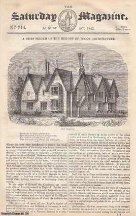 Item #281299 A Brief Sketch of The History of Tudor Architecture; Plant-Like Animals, part 2;...