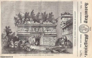 Item #281332 Account of The Ruined Cities of Yucatan, part 2. Issue No. 748. February, 1844. A...