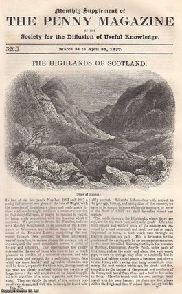 Item #281435 The Highlands of Scotland, part 1. Issue No. 326, April 30th, 1837. A complete...