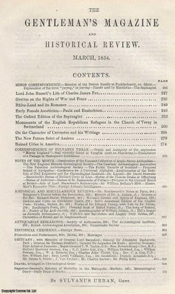 Item #287244 The Oxford Edition of the Septuagint, regarded in The Gentleman's Magazine for March...