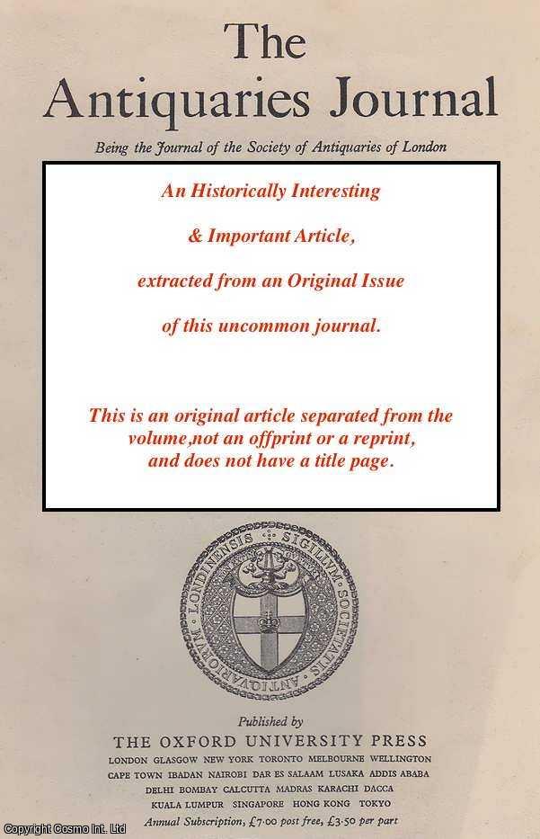Item #292215 The Orientation of Churches: Some New Evidence. An original article from the Antiquaries Journal 2001. Ali, Peter Cunich Jason R.
