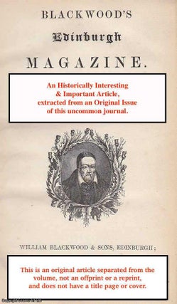 Item #313179 The Manchester Nonconformists and Political Philosophy. An original article from the...