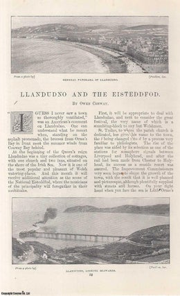 Item #314562 Llandudno and The Eisteddfod. An original article from the Windsor Magazine, 1896....